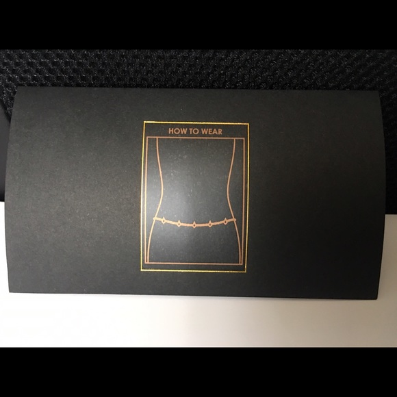 Rebecca Minkoff Multi Stone Waist Chain - Picture 2 of 5