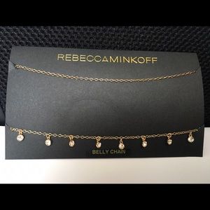Rebecca Minkoff Multi Stone Waist Chain