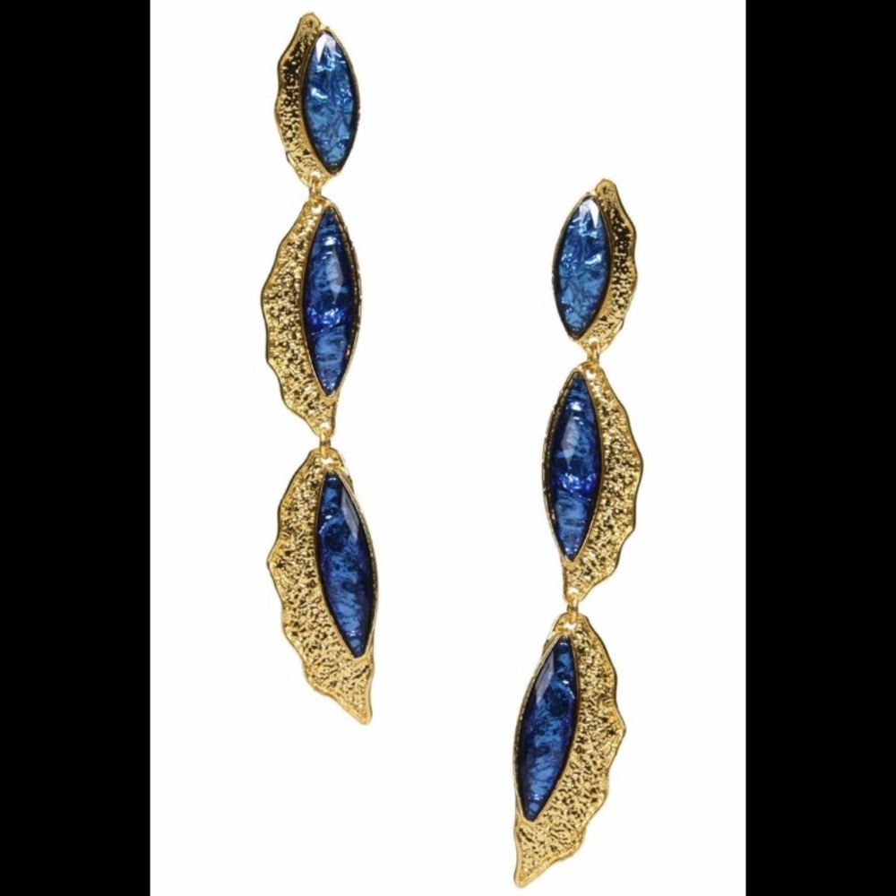 NWOT Amrita Singh Long Dangle Earrings