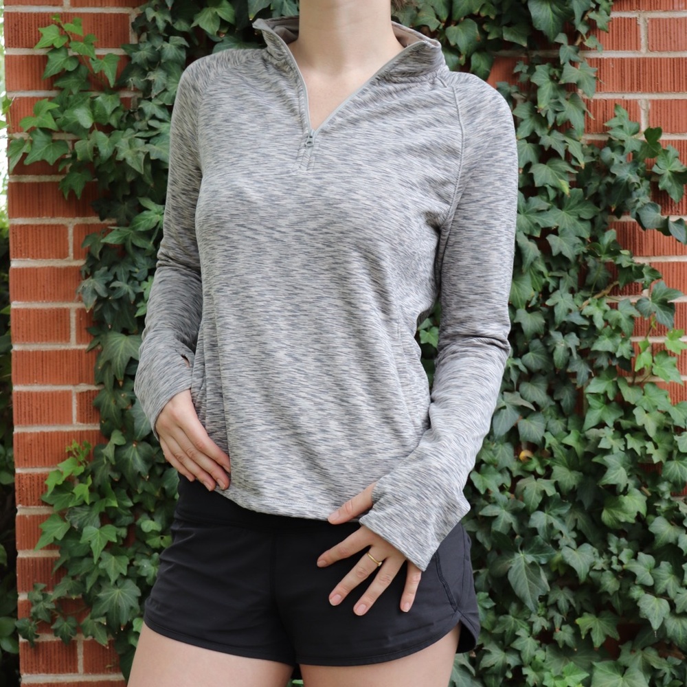 {aeropostale} athletic quarter-zip