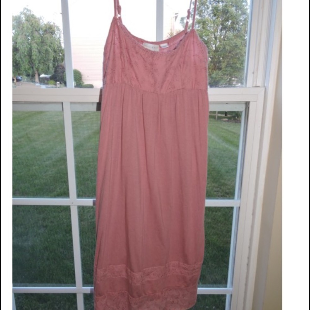 Kimchi Blue dusty pink dress