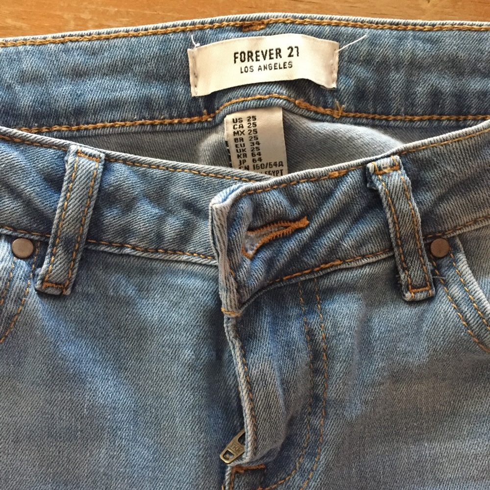 Forever 21 skinny jeans