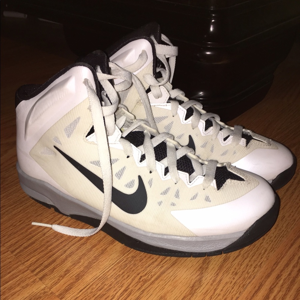 White Nike sneakers