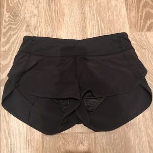 Lulu Lemon Speed shorts