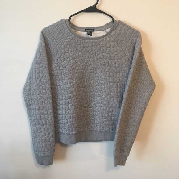 Forever 21 Tops - {forever 21} textured crew neck