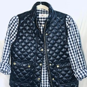 JCREW Puffer Vest Petite Small