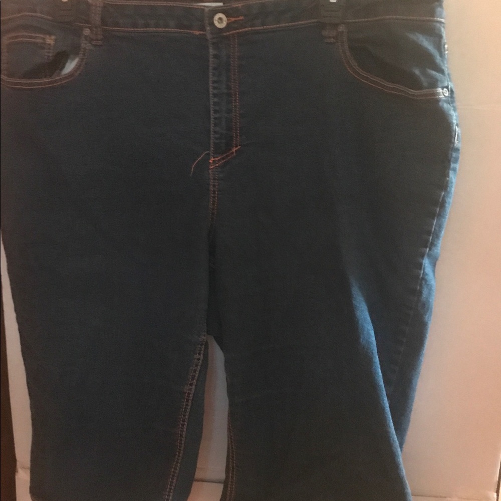 SALE 24W Cato denim bermuda shorts