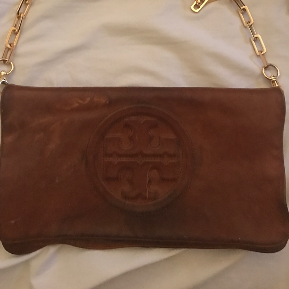 Tory burch clutch/shoulder bag