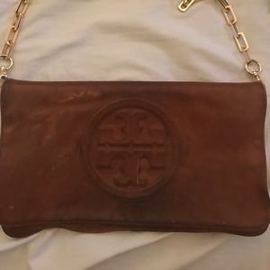 Tory burch clutch/shoulder bag