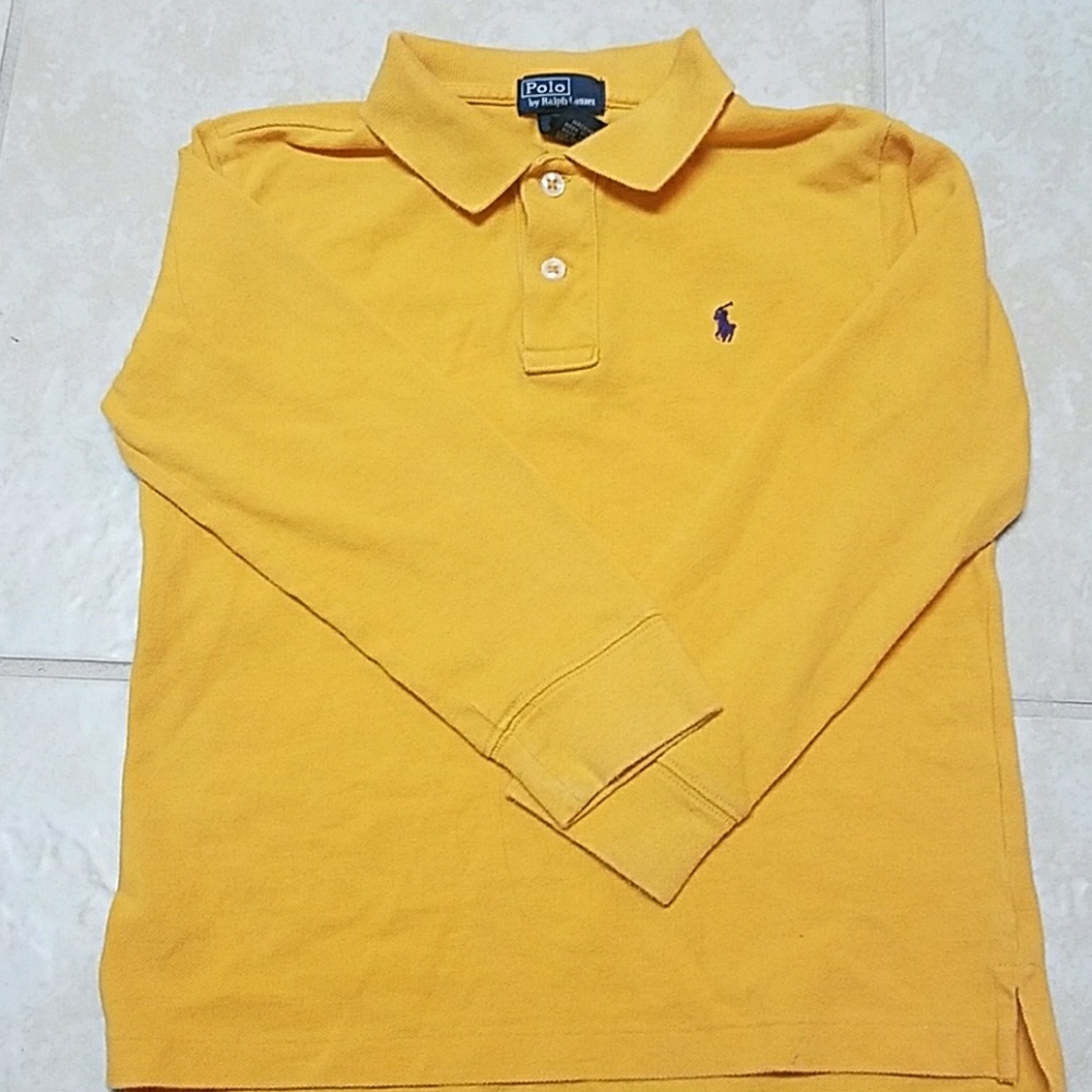 Boys size 6 shorts Ralph Lauren long sleeve polo
