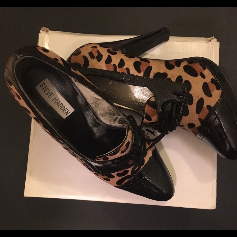 Steve Madden Pony Hair and Patent Pumps!