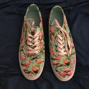 VANS 🌺Tropical 🌺 Retro Flamingo RARE