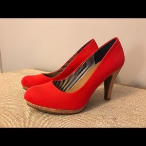 Call It Spring Red High Heels