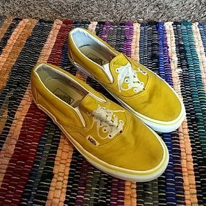 Yellow vans