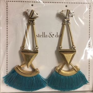 Stella & Dot Lotus Tassel Chandeliers