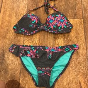 Multicolored bikini