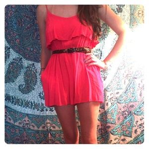 Coral romper