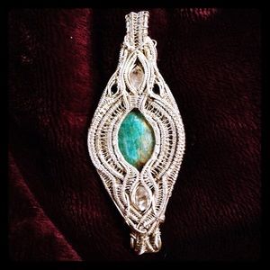 Amazonite pendant