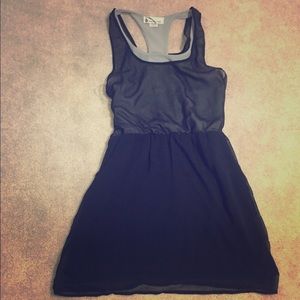 Black and Grey Dress