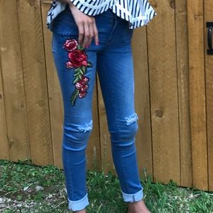Rose jeans