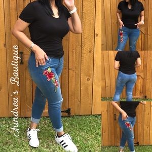 Rose jeans