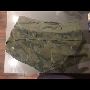 Lululemon Run Speed Shorts