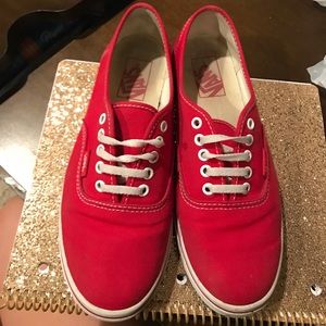 Red vans