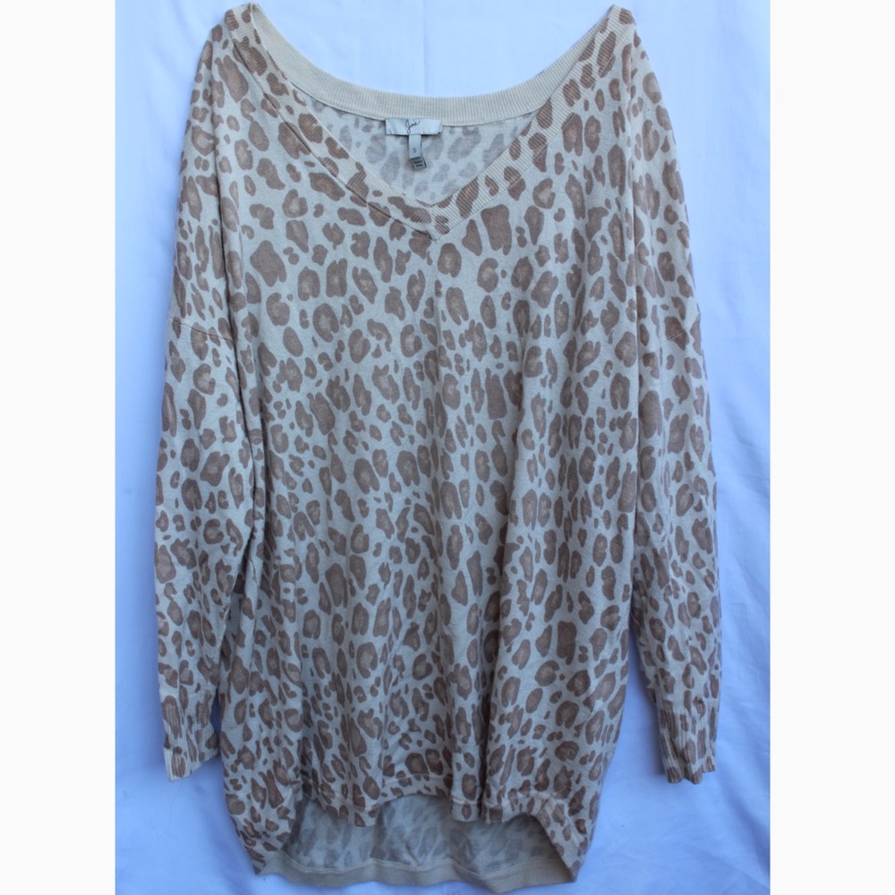Joie Leopard Sweater