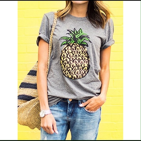 Boutique Tops - 🍍 Pineapple T-Shirt🍍
