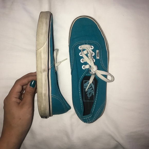 Turquoise Vans - Picture 2 of 3