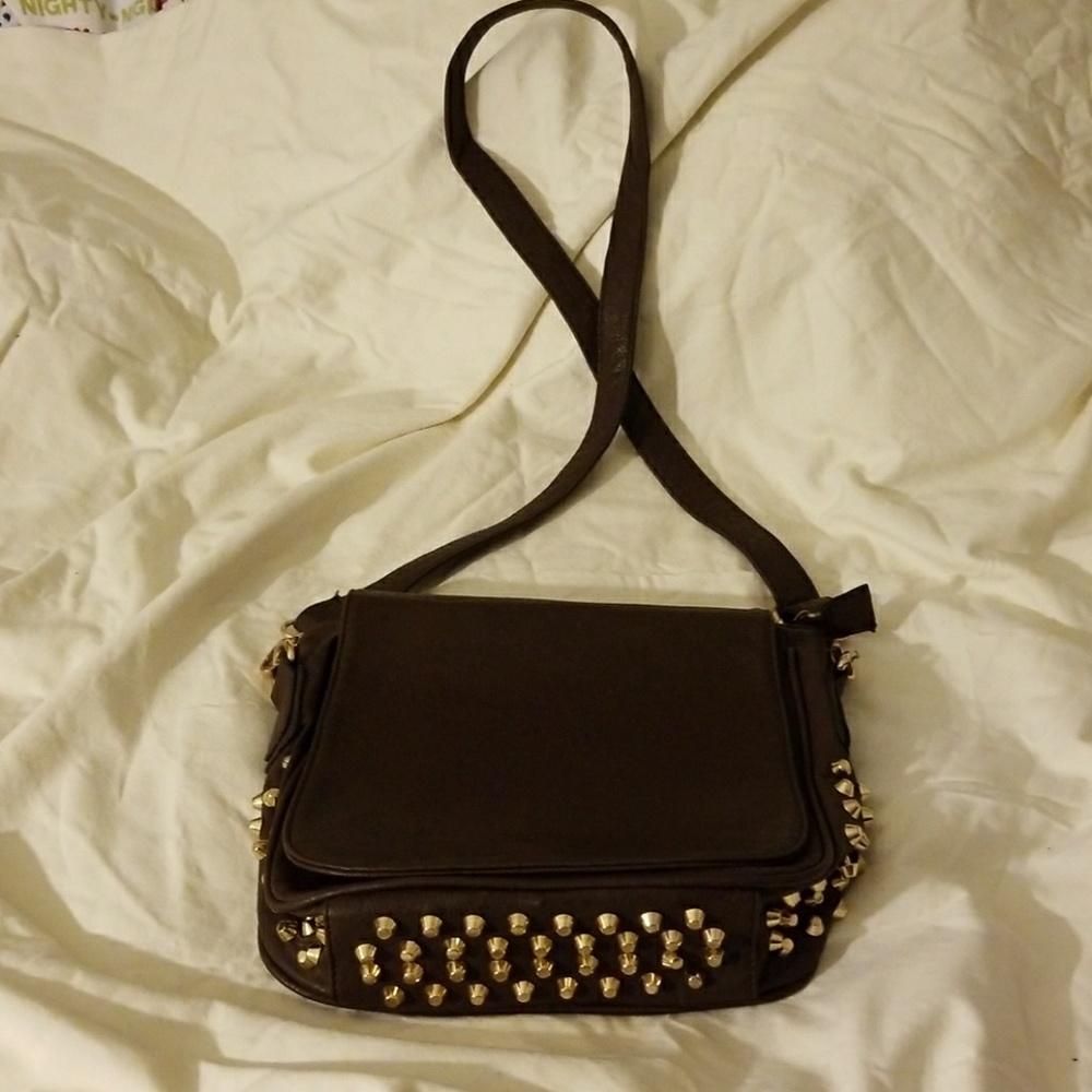 Brown cross body