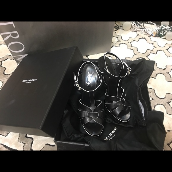 🍑SOLD🍑YSL Saint Laurent high heels - Picture 1 of 2