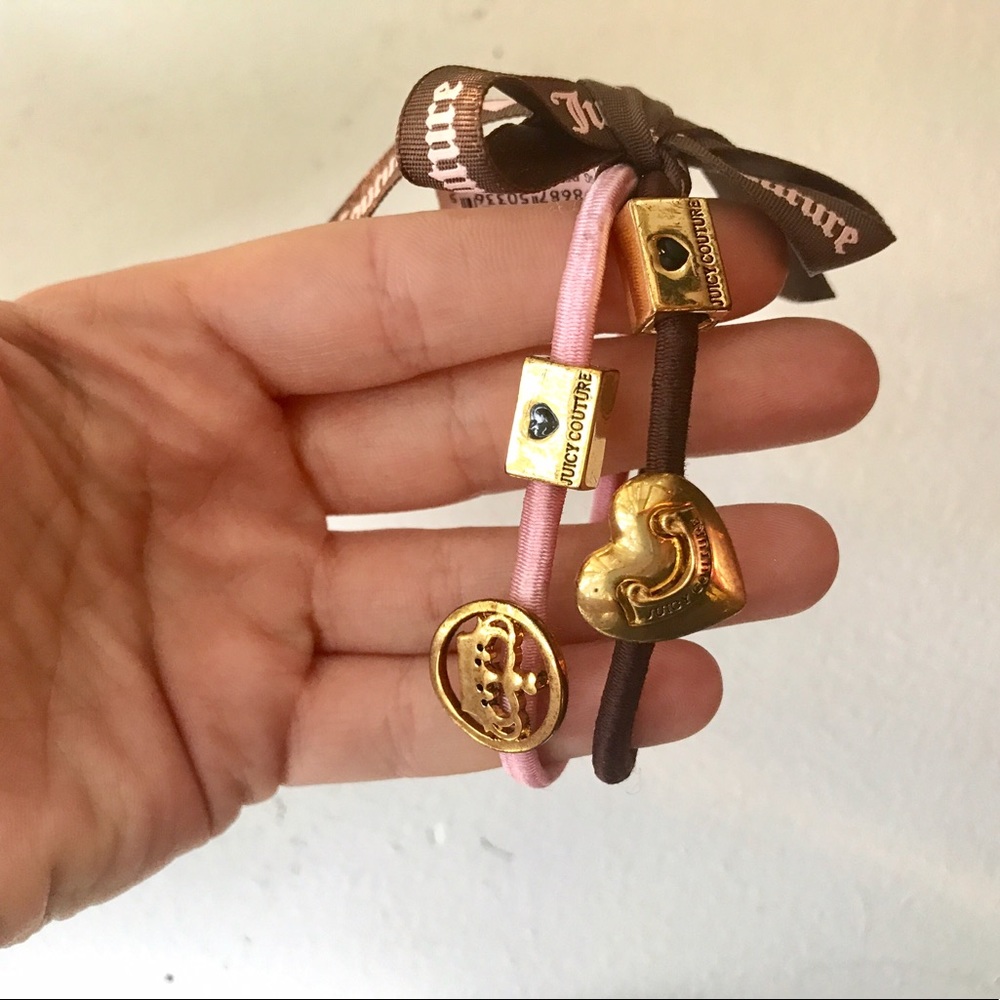 Juicy Couture hair ties/bracelets