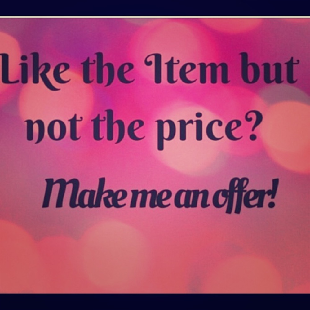 Reasonable Offers Accepted! 😍🛍💙💠💝