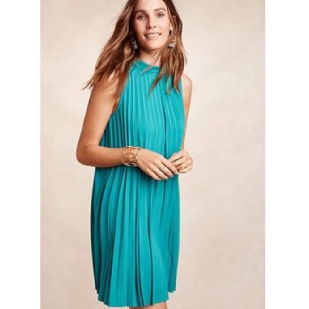 Anthropologie Seaglass Swing Dress