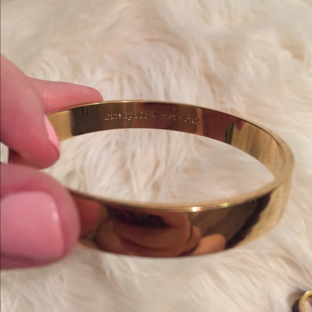 Kate Spade gold bangle