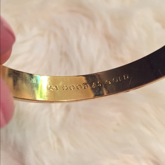 Kate Spade gold bangle - Picture 2 of 4