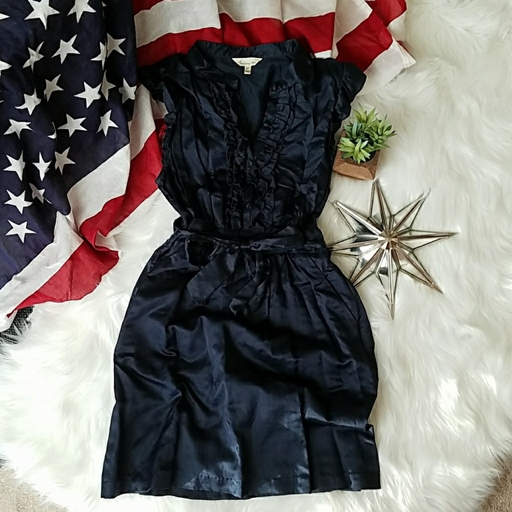 BLUE silk Dress 🇺🇸🇺🇸🇺🇸