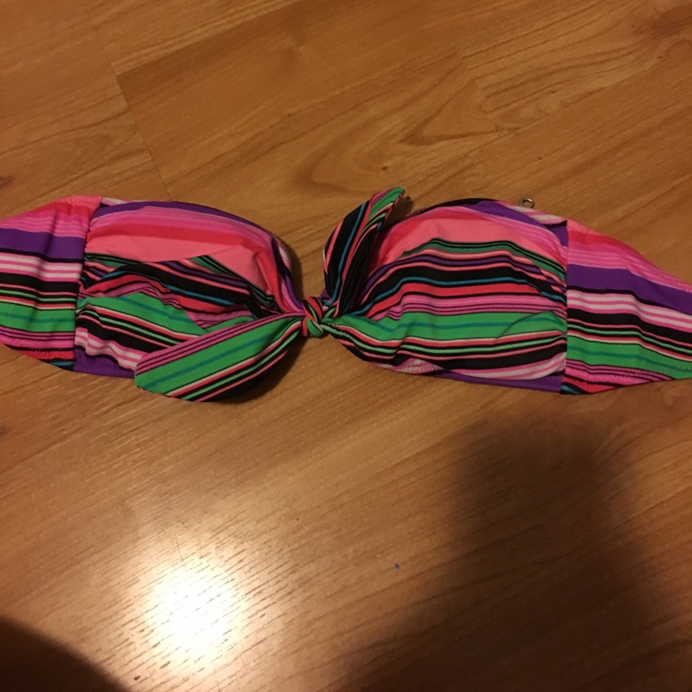 Victoria secret strapless bathing suit top