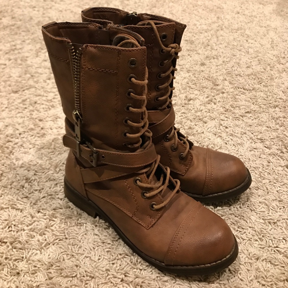 Brown boots
