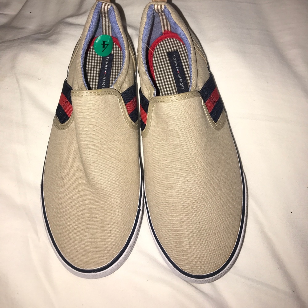 Boys Tommy Hilfiger slip ons
