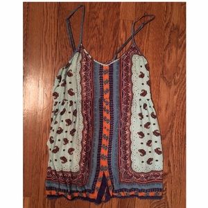 Forever21 multi colored romper