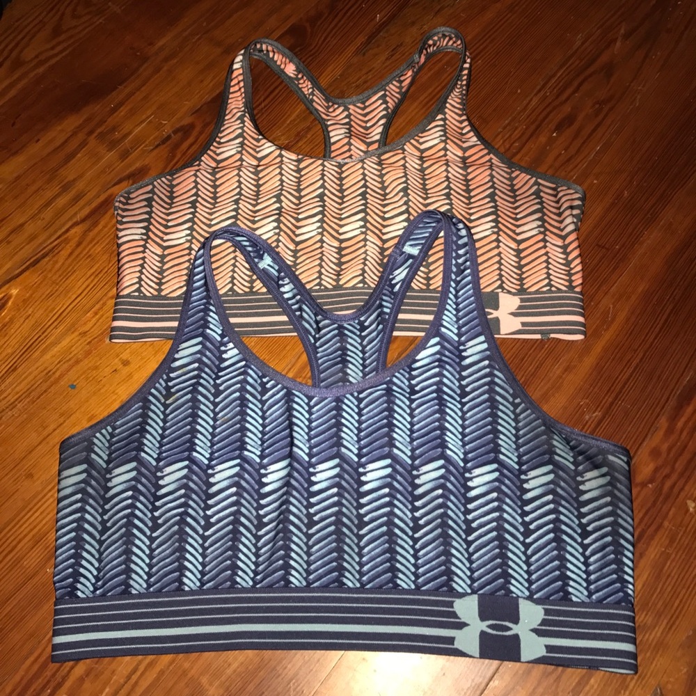 Two Reversible Under Armour Sports Bras