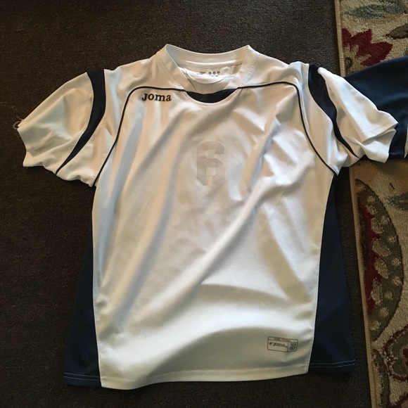 Two #6 Soccer jerseys! White and Navy! - Picture 3 of 5