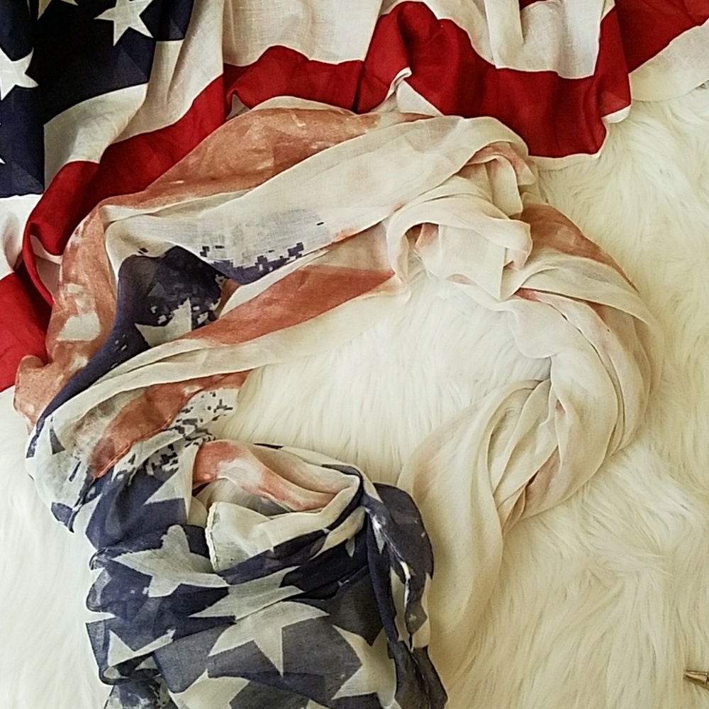 American Flag Scarf 🇺🇸🇺🇸🇺🇸