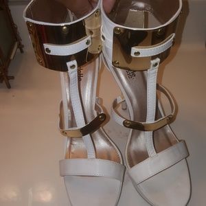 White Charlotte Russe Heels