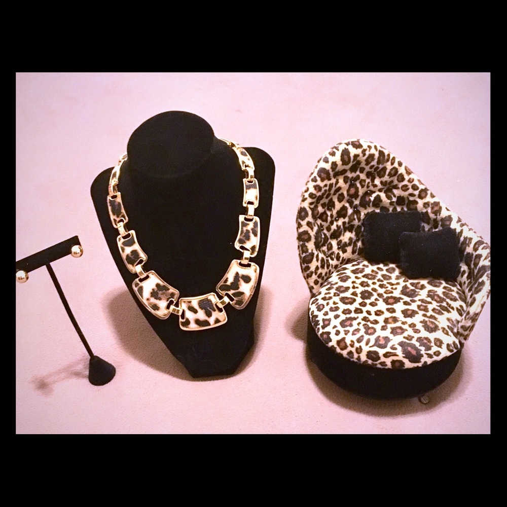 Earrings and Necklace