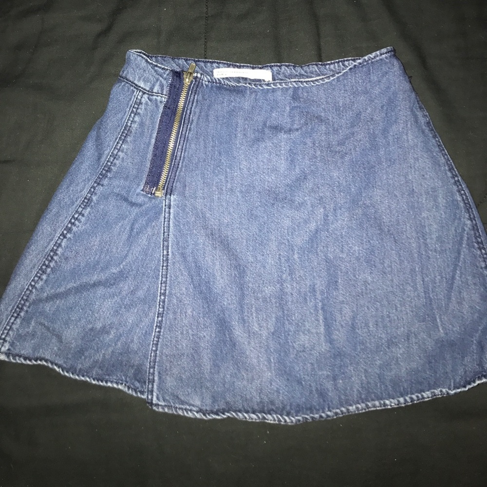 Zara denim skirt