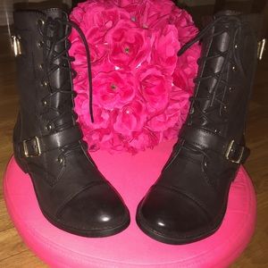 Black Combat Boots