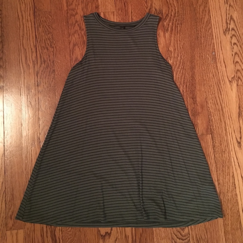 Black and green striped dress!
